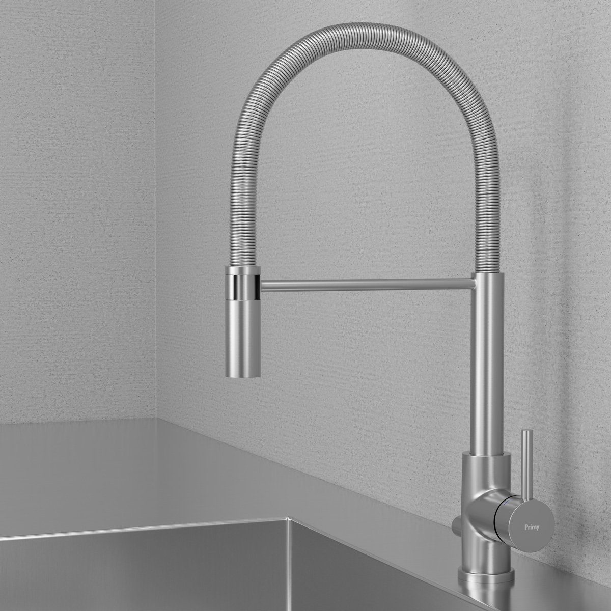 Kjøkkenbatteri Scandtap Steel Pro Rustfritt stål