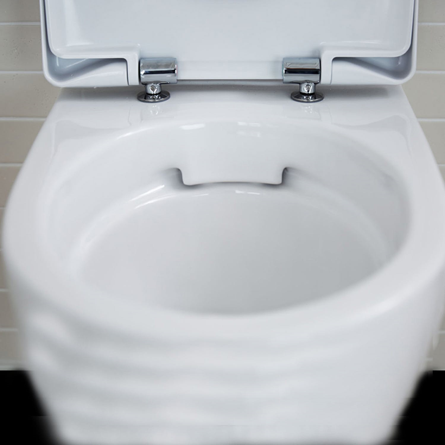 Vägghängd Toalettstol Geberit iCon Rimfree 3575 med Grohe Rapid SL 113 cm