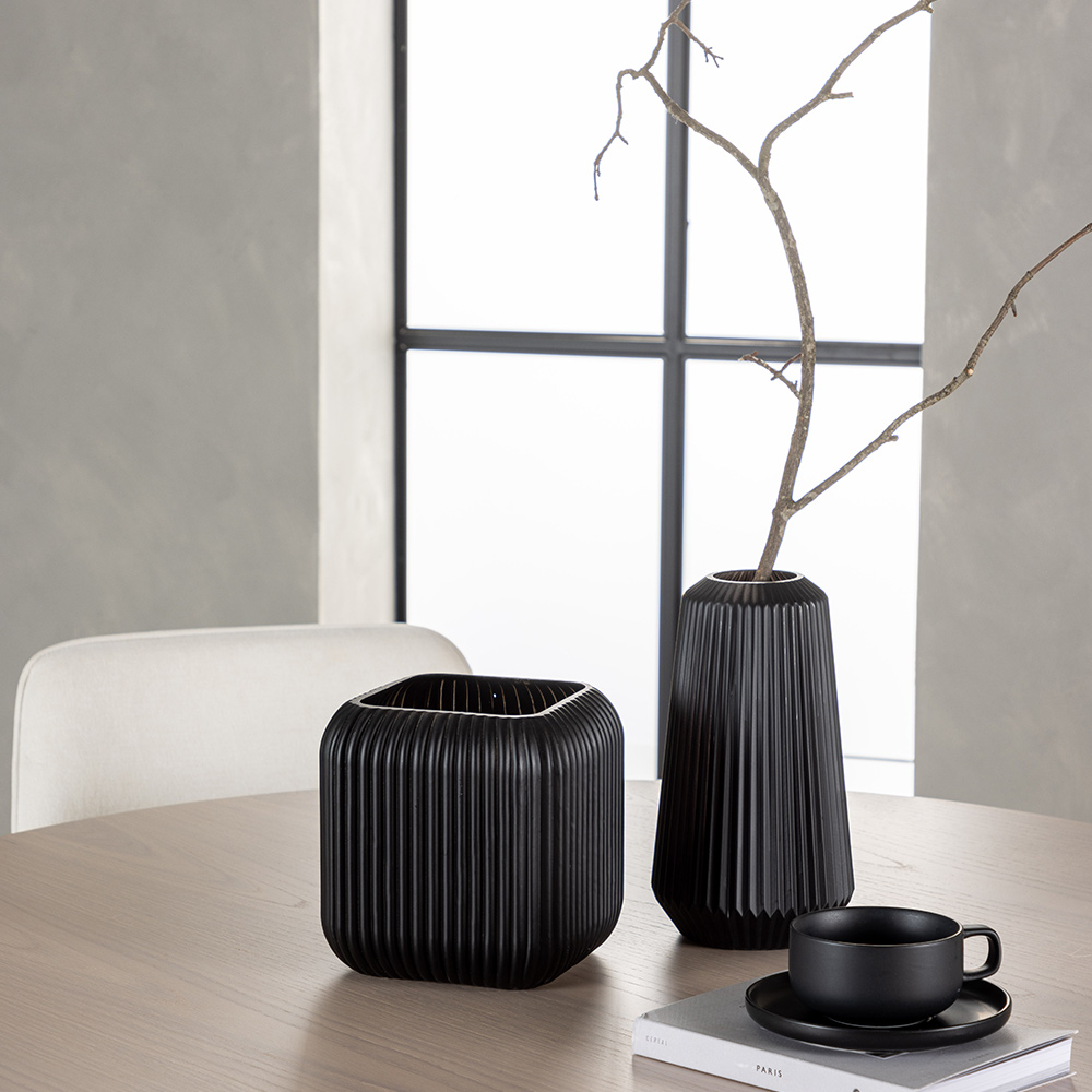 Spisegruppe Venture Home Olivia Ø110 cm med 4 stk Rosie Stoler