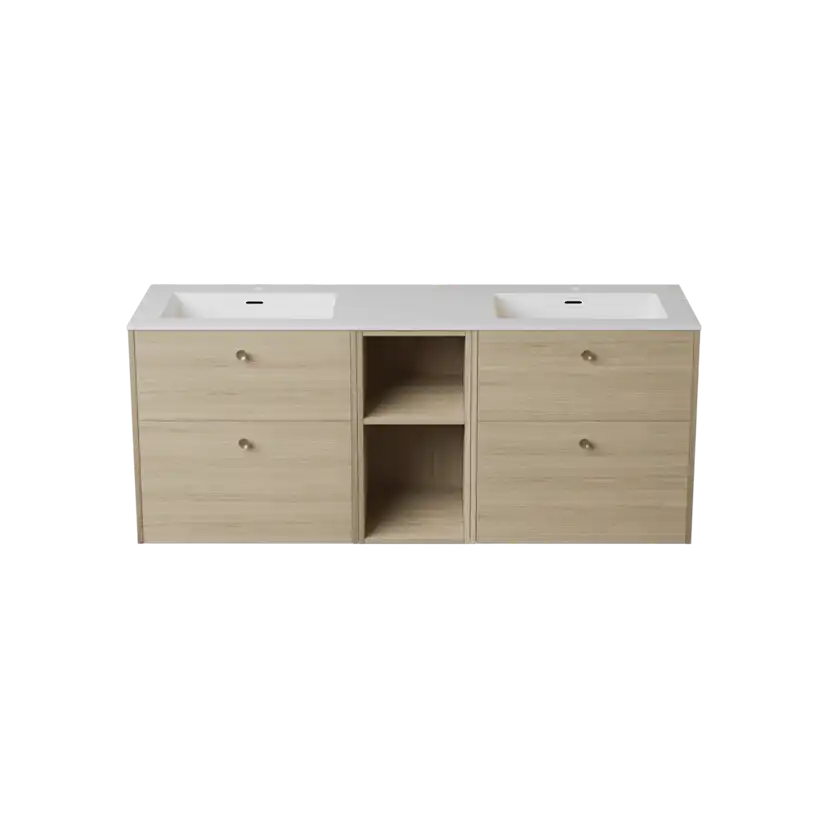 Servantskap FOSSBAD Innovent B150 for Dobbel Servant