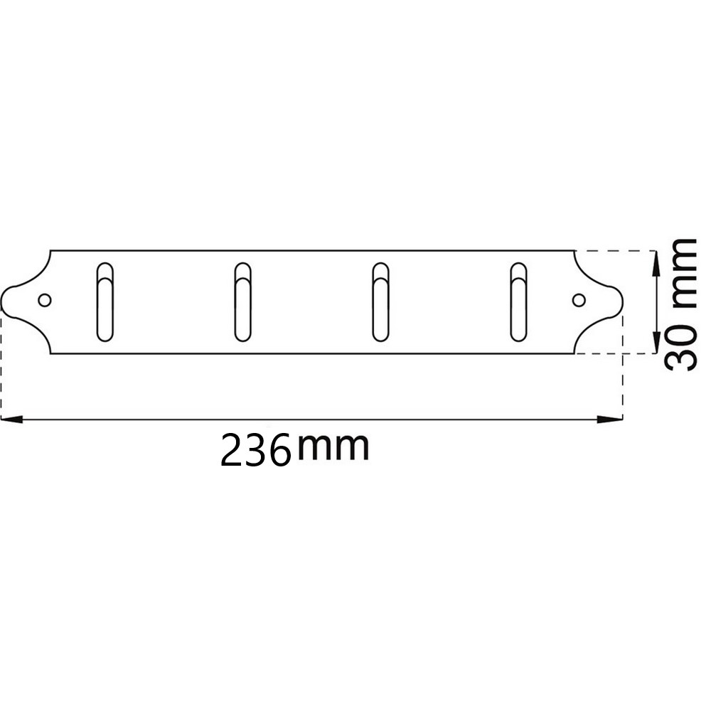 Håndklehenger Habo 124-4
