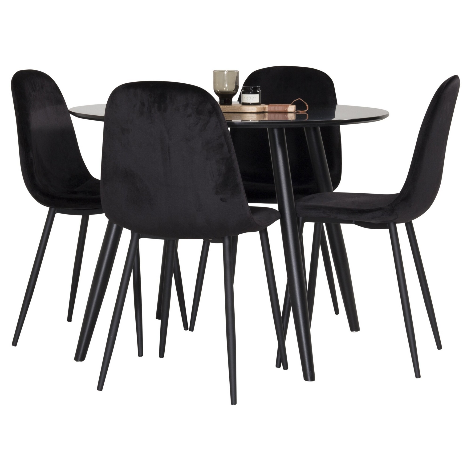 Spisegruppe Venture Home Plaza med 4stk Polar Stoler