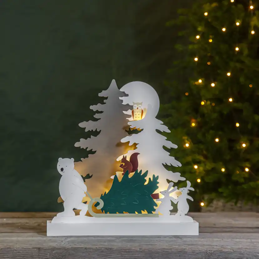 Dekorasjonsbelysning Star Trading Forest Friends