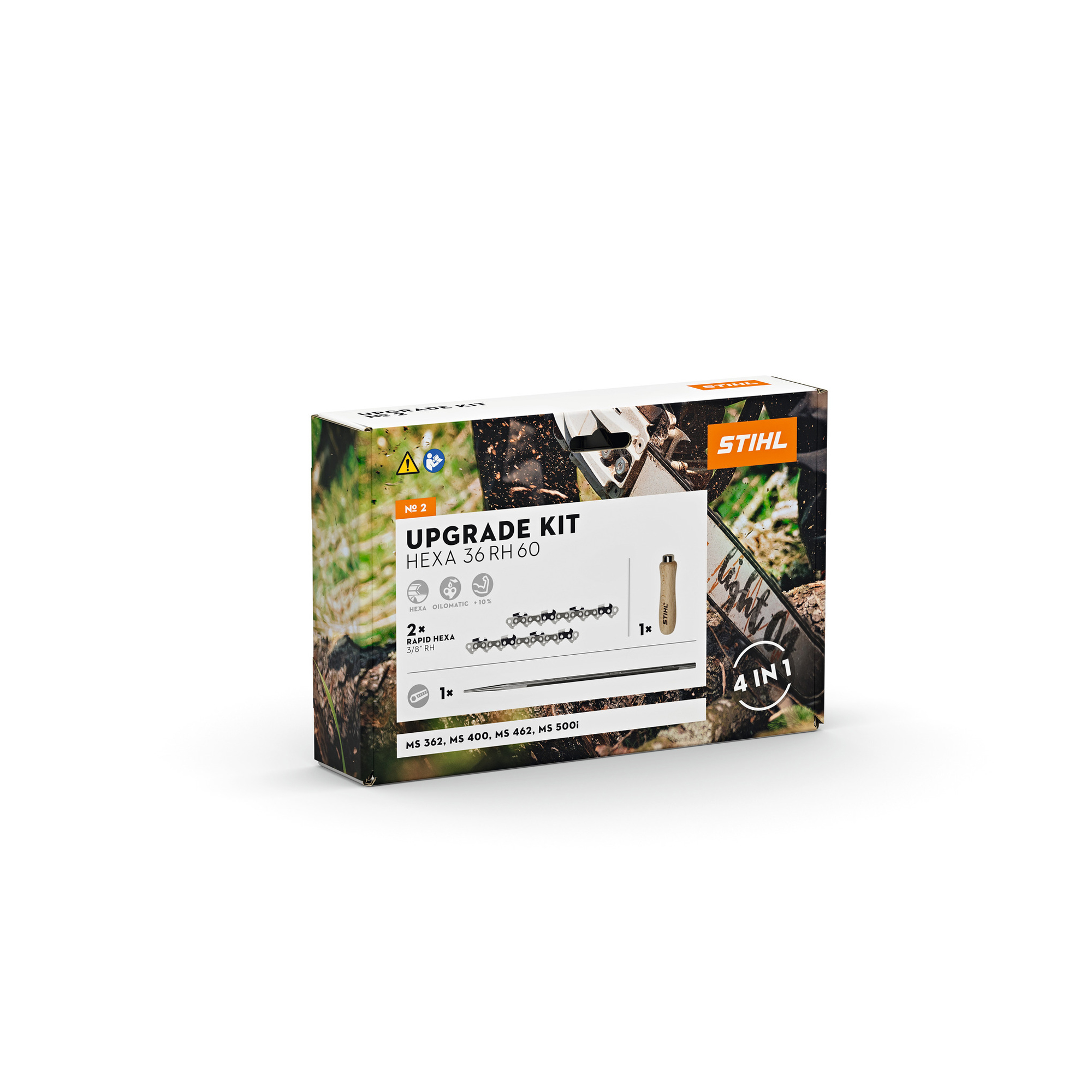 Fil- og Kjedepakke STIHL Rapid Hexa 3/8 1,6mm 72dl