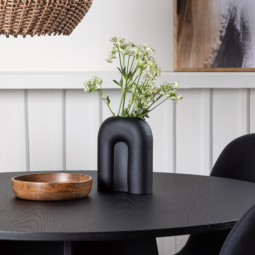 Spisegruppe Venture Home Bootcut Ø110 cm med 4 Polar Stoler