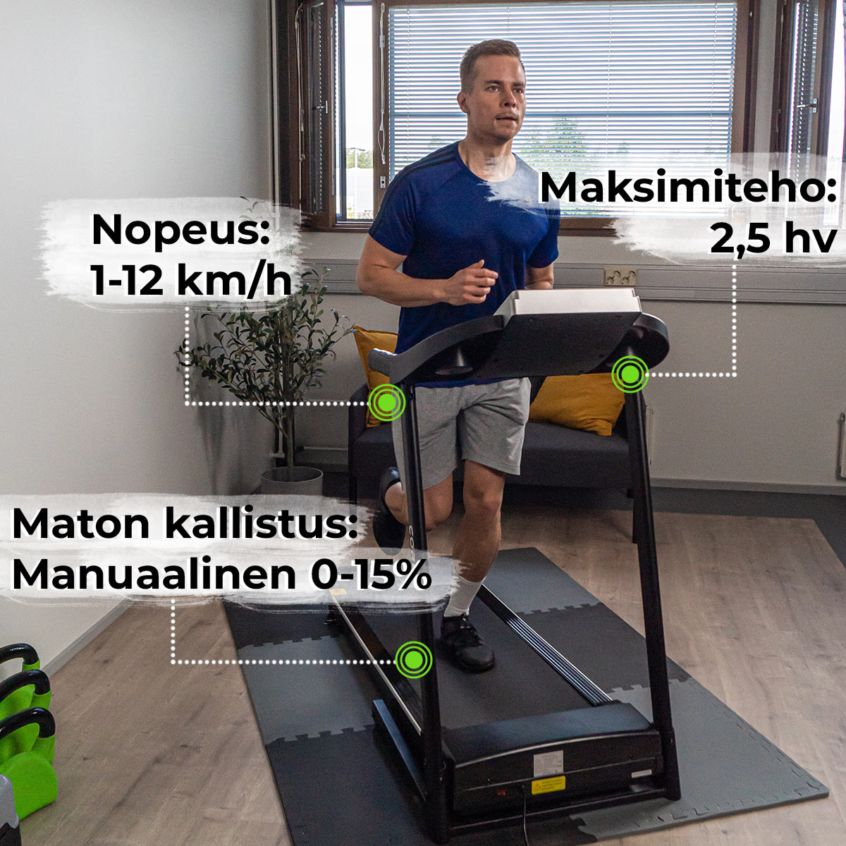 Tredemølle Core 2500