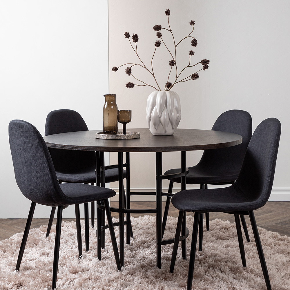 Spisegruppe Venture Home Copenhagen med 4 Polar Stoler
