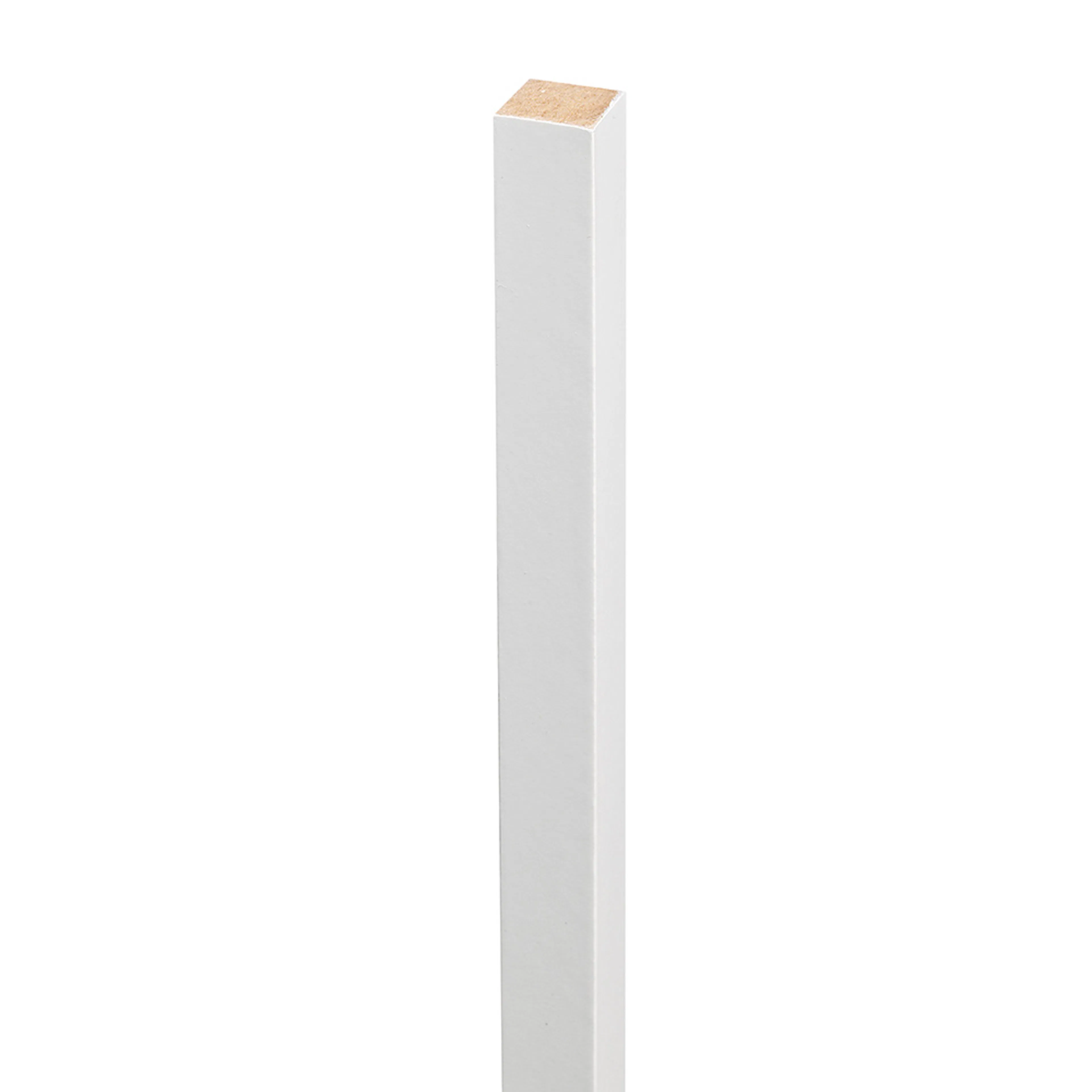 Hjørnelist Lundbergs Solliden Mdf 824x16x16 2-Pk