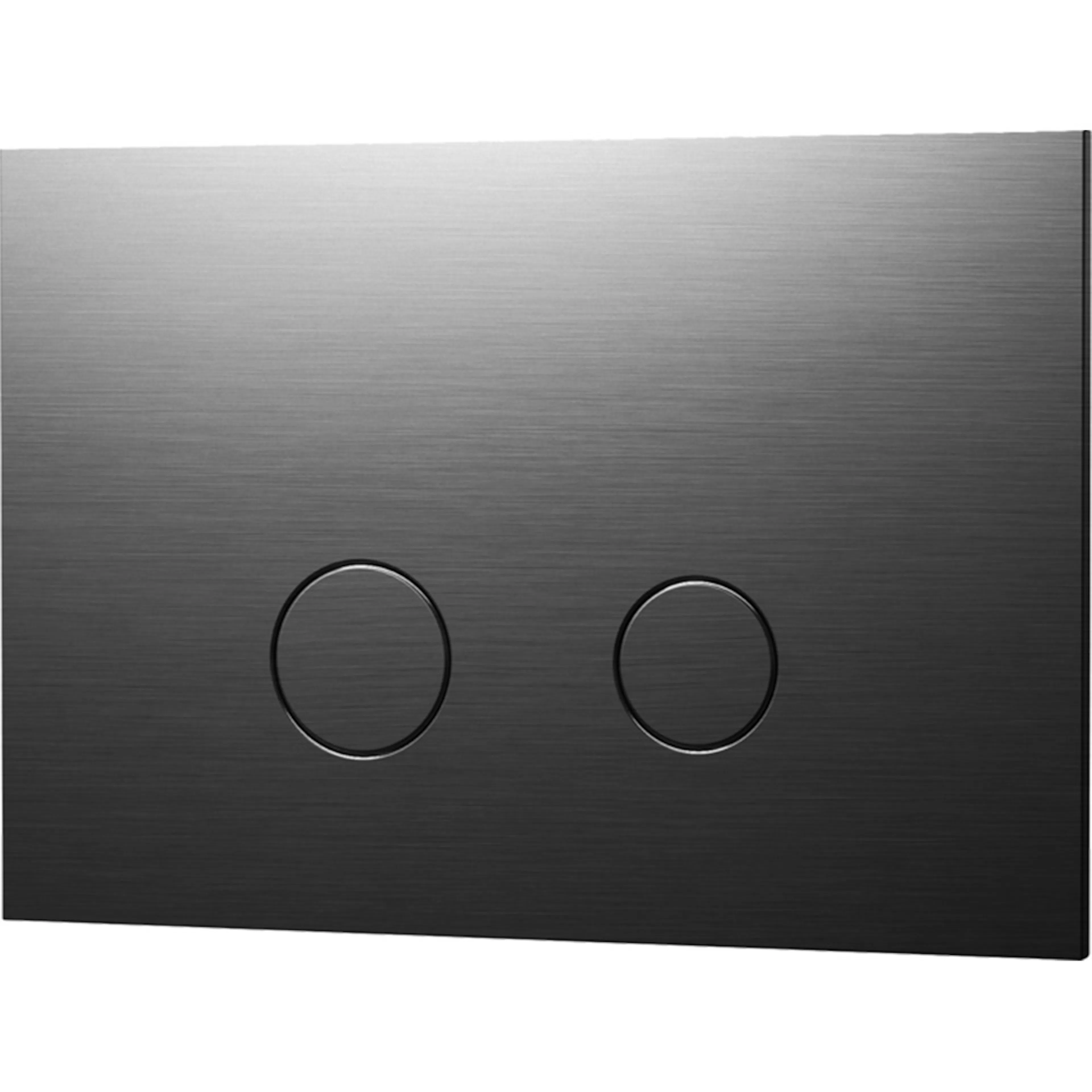 Børstet Black Chrome