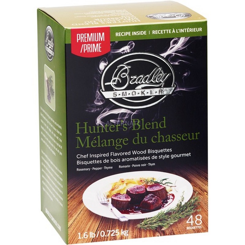 Briketter Bradley Hunters Blend 48-pk Premium Collection