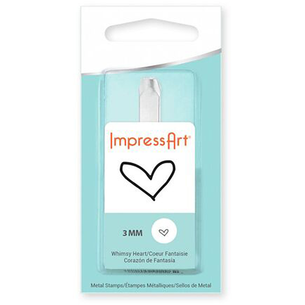 Stempel Creativ Company Hjerte Str 3 mm 1 Stk