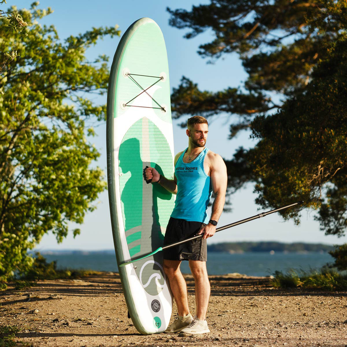 SUP-Brett Deep Sea Standard 2-pack