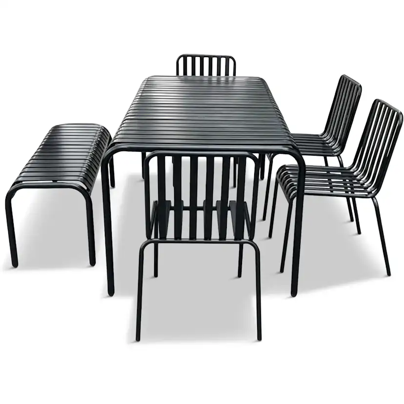 Spisegruppe Lyfco Bergvik Sort