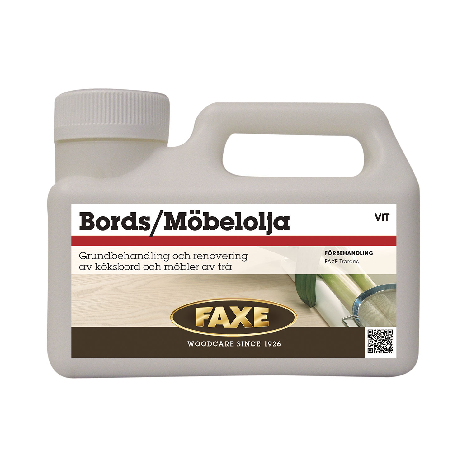 Köksbänksolja Faxe Vit | golv - golvvard | KakelKungen