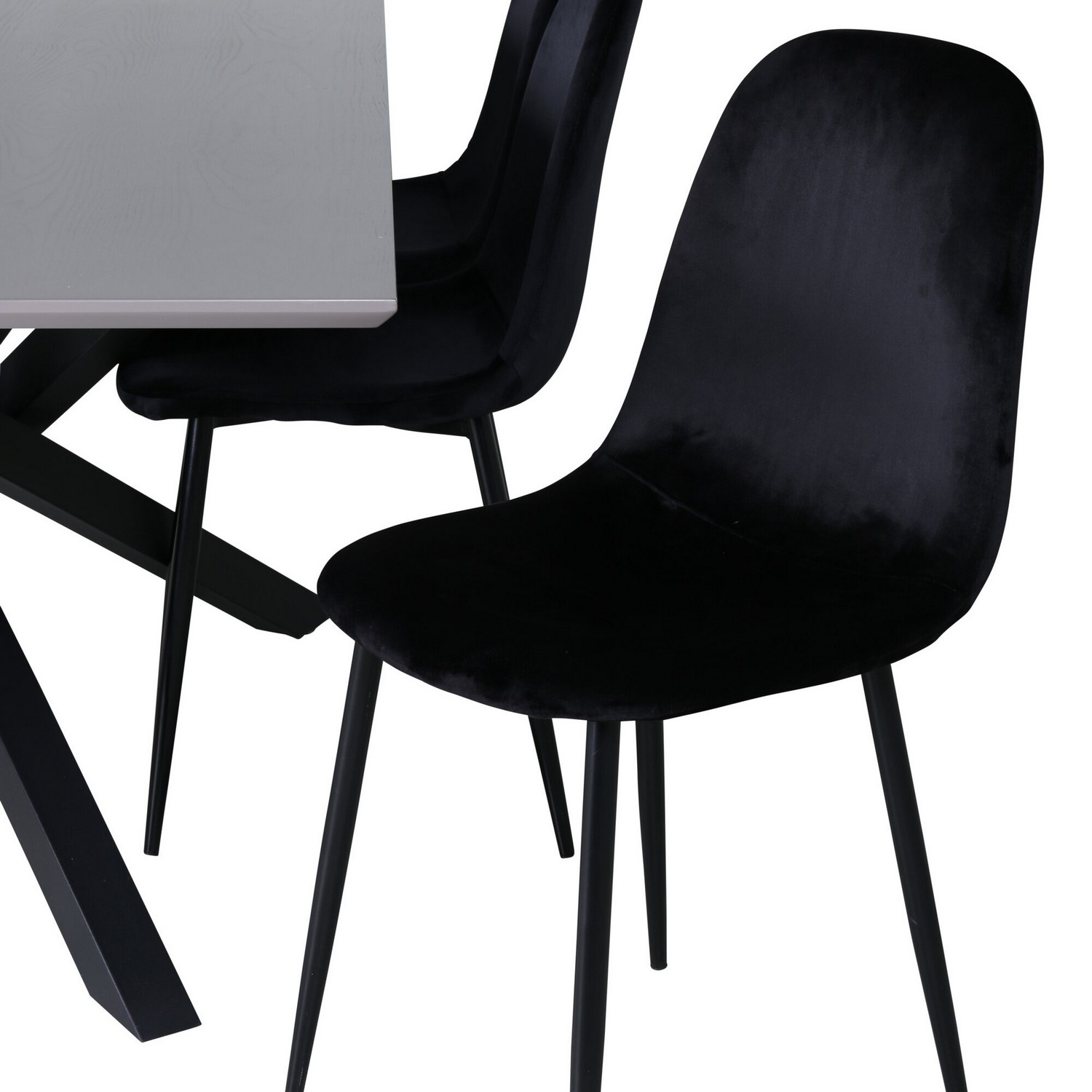 Spisegruppe Venture Home Piata med 6 Pobbie Stoler GR22262