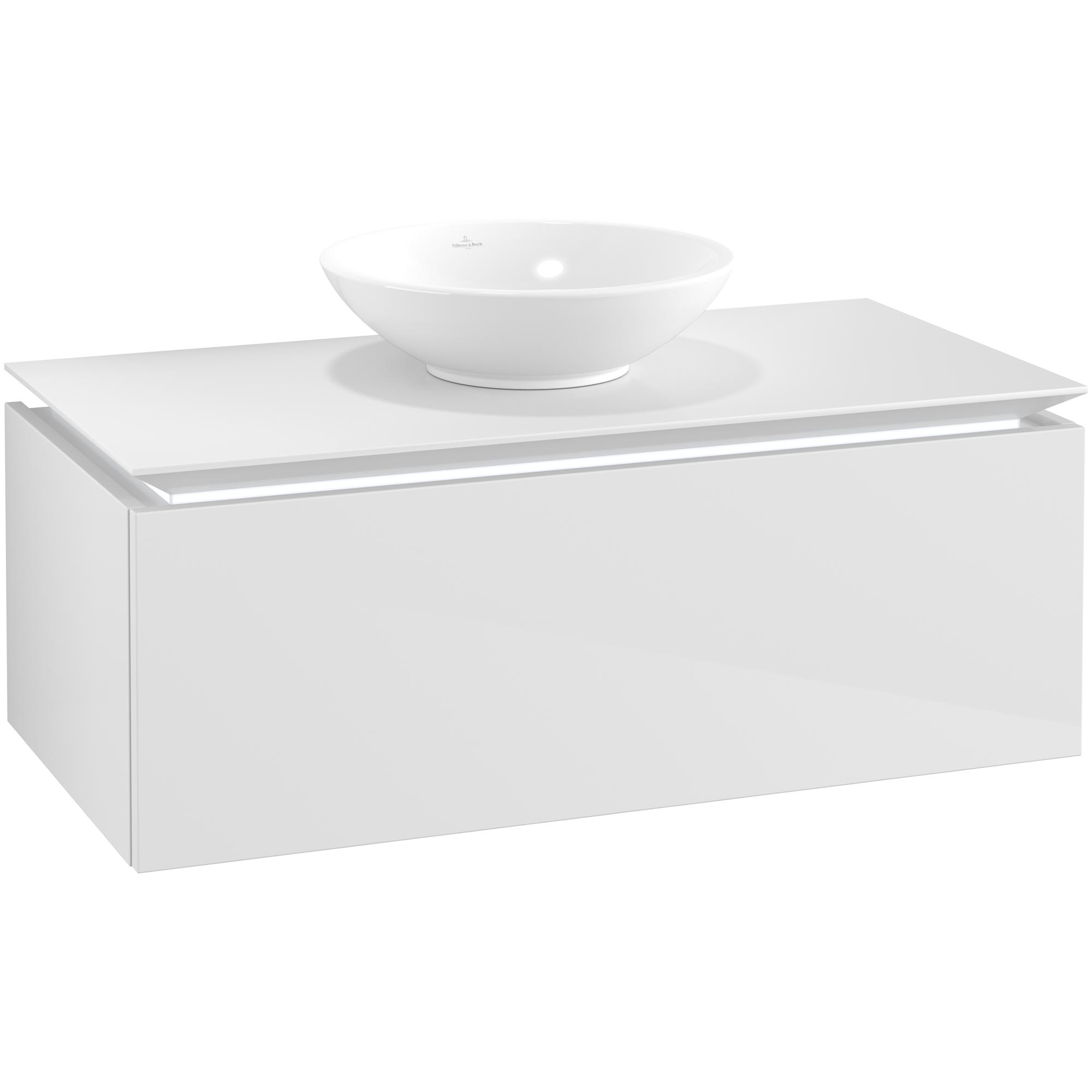 Tvättställsskåp Villeroy & Boch Legato Kompakt 1000 med 1 Låda för Tvättställ från Memento