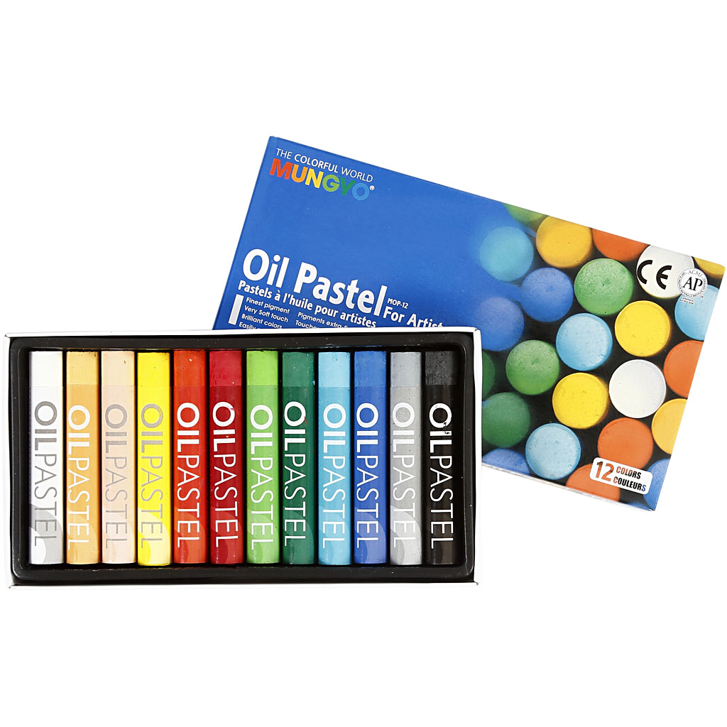 Oljepastell Creativ Company Mungyo Ass Farger 7 cm Tykkelse 11 mm 1 Pk