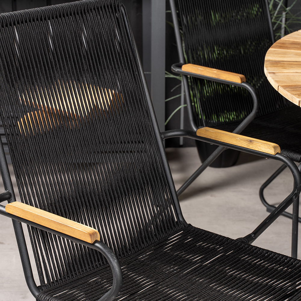 Spisegruppe Venture Home Mexico med 6 Bois Stoler