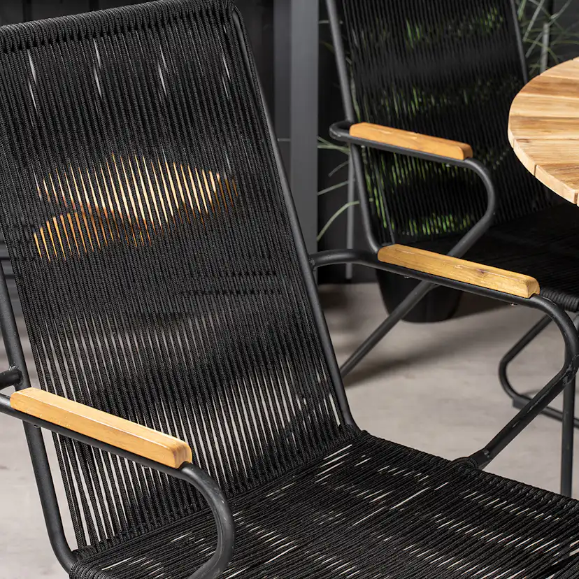Spisegruppe Venture Home Mexico med 6 Bois Stoler