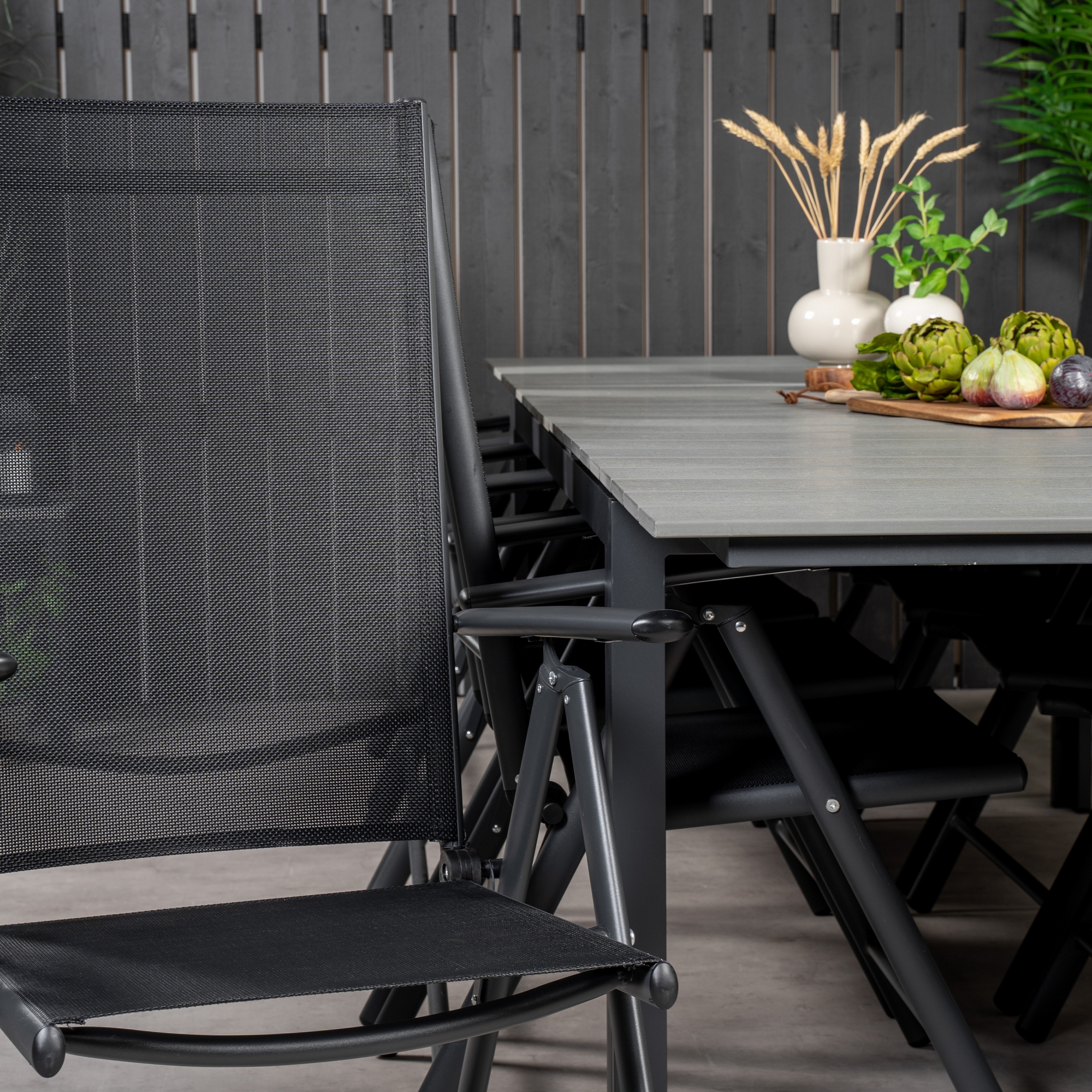 Spisegruppe Venture Home Lova 224/324 med 10 Bront Stoler