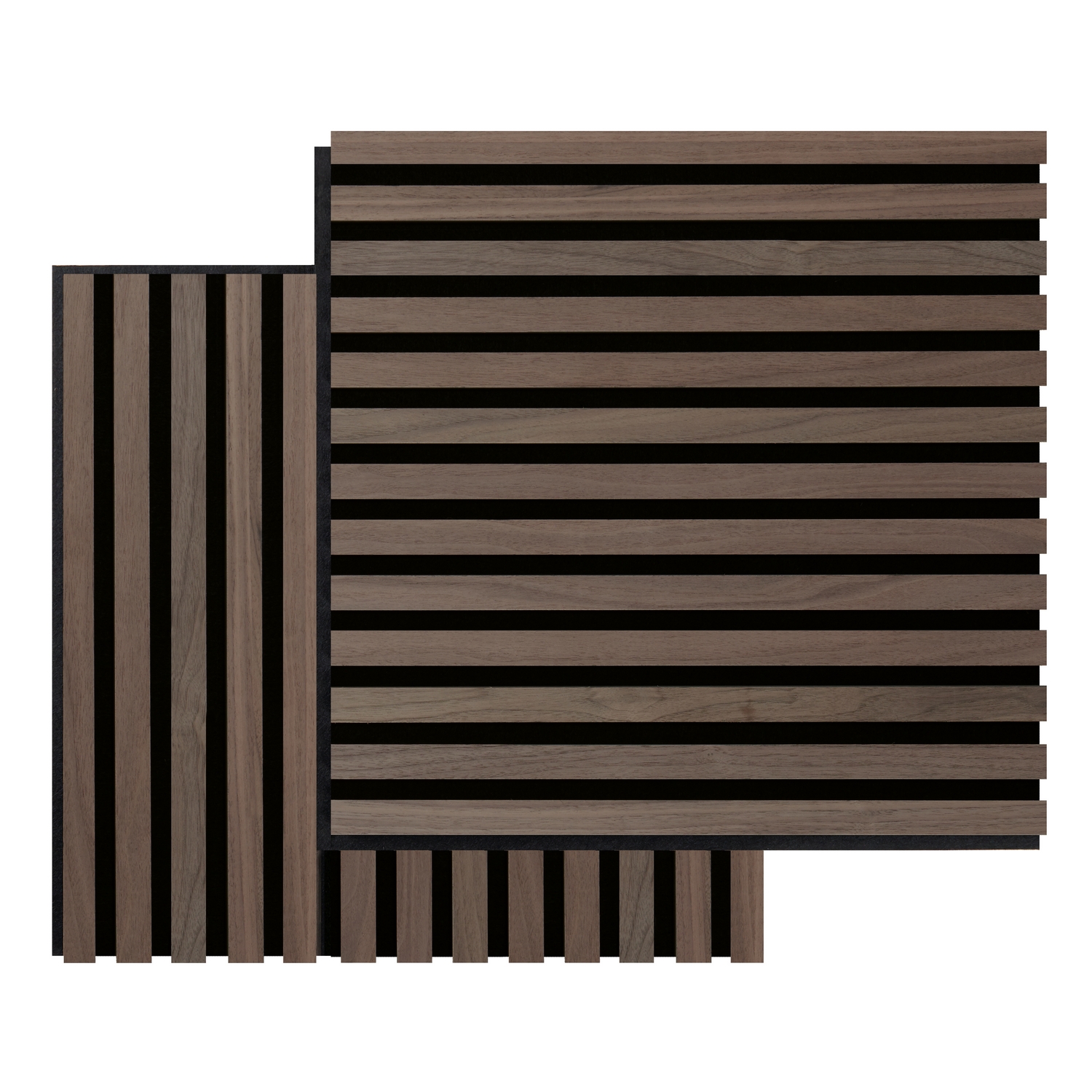 Akustikpanel SQUARE - Walnut 2st Valnøtt