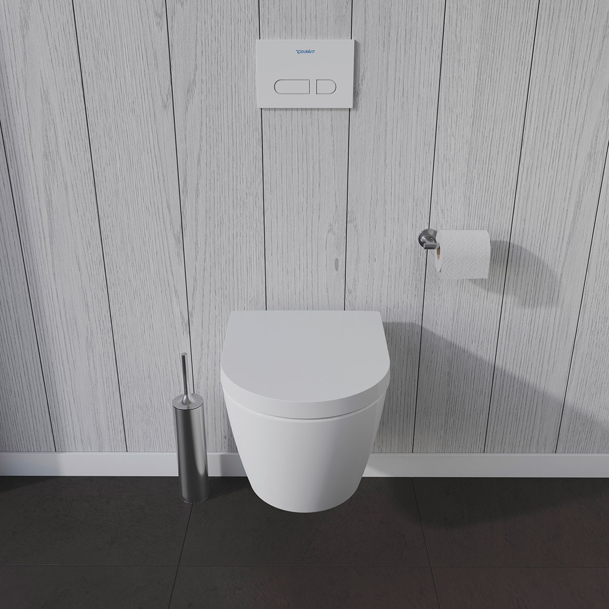 Vegghengt Toalett Duravit ME by Starck Rimless uten Toalettsete