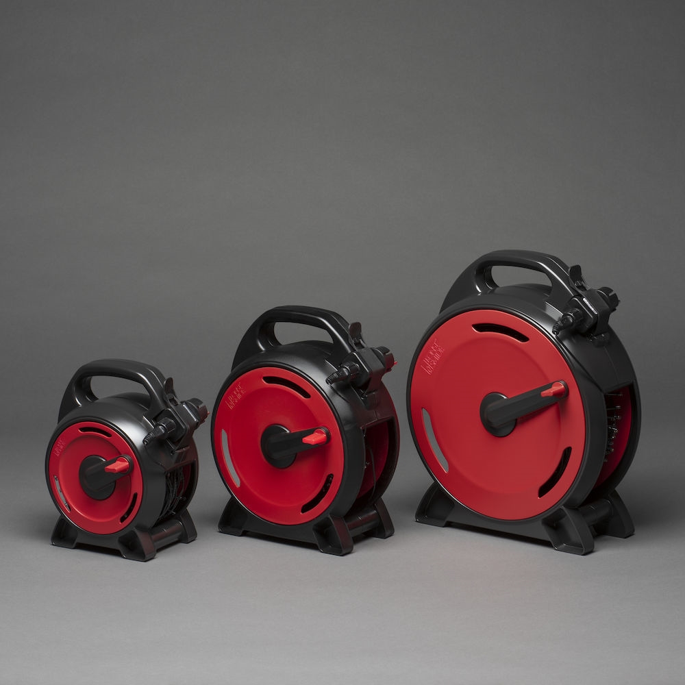 Lyslenke Gnosjö Konstsmide Sort/Rød i Trommel