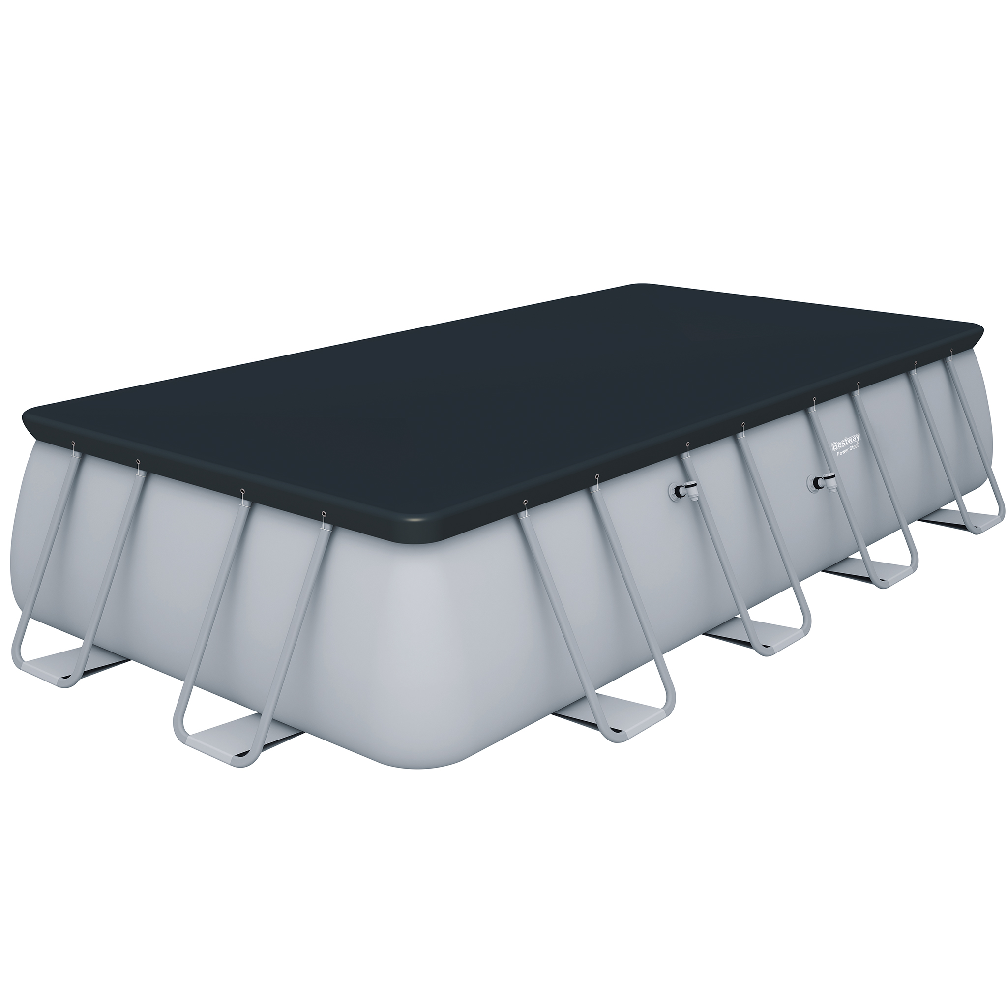 Bassengpakke Bestway Power Steel 5,5 x 2,7 m Rektangulær