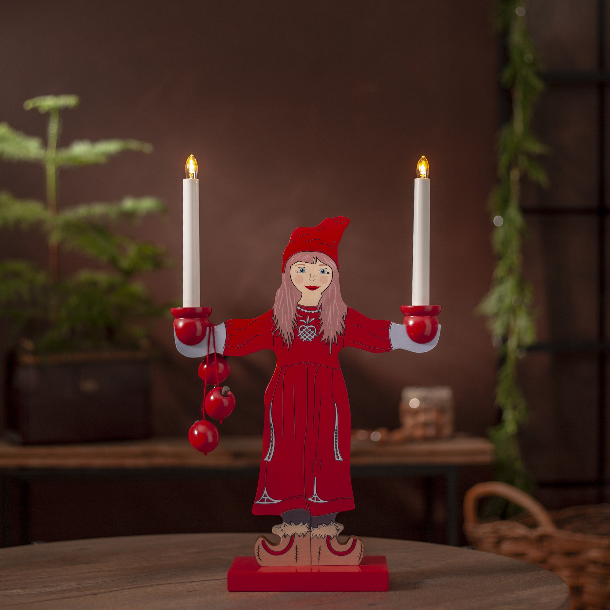 Lysestake Star Trading Sundborn Jente 2 Lys