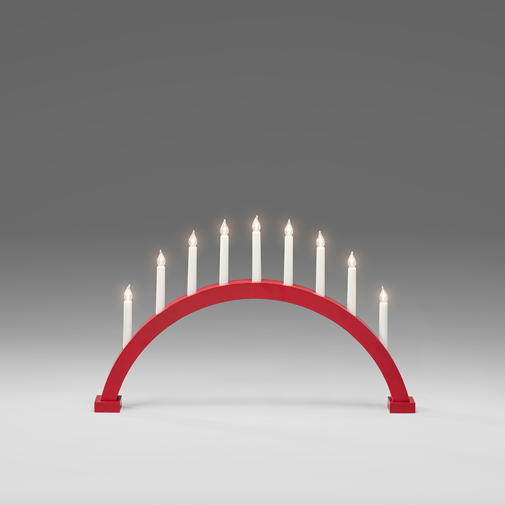Adventstake Gnosjö Konstsmide 9L Bue Twisted Tip