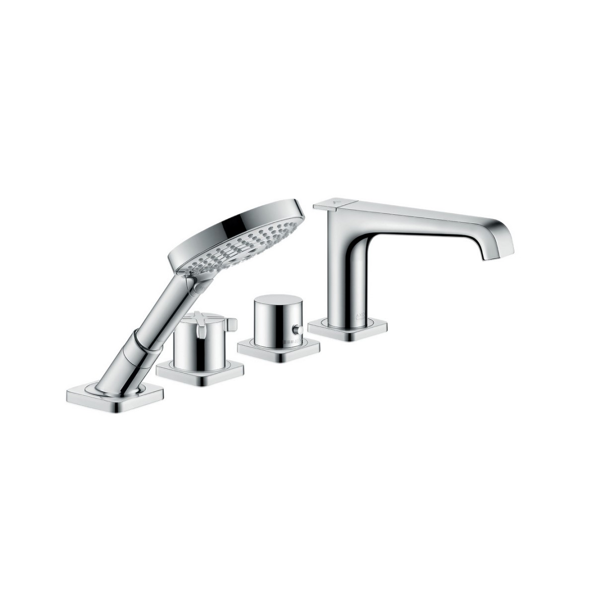 AX Citterio E 4-L.Fliesenarmatur m.TH For Fliserand
