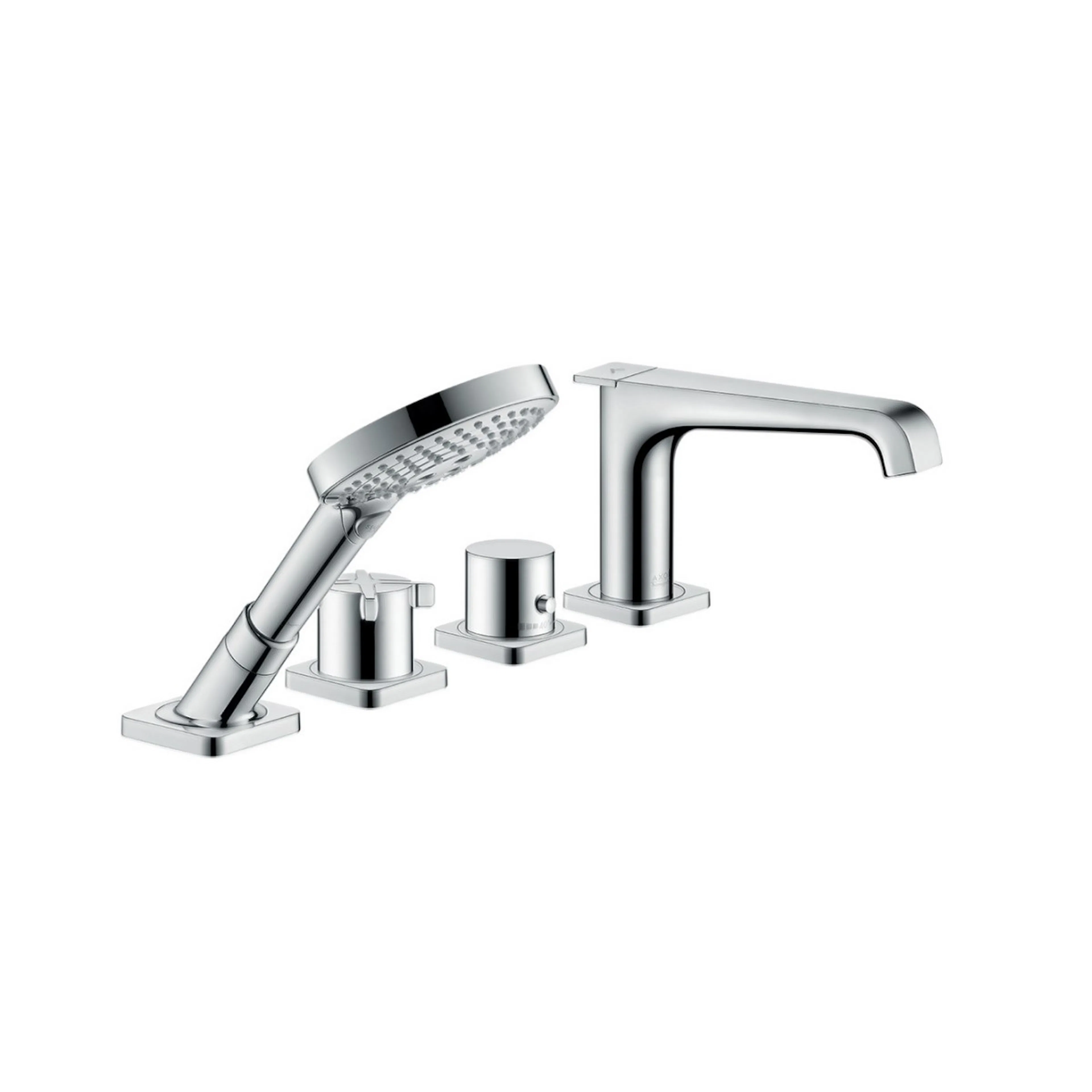 AX Citterio E 4-L.Fliesenarmatur m.TH For Fliserand