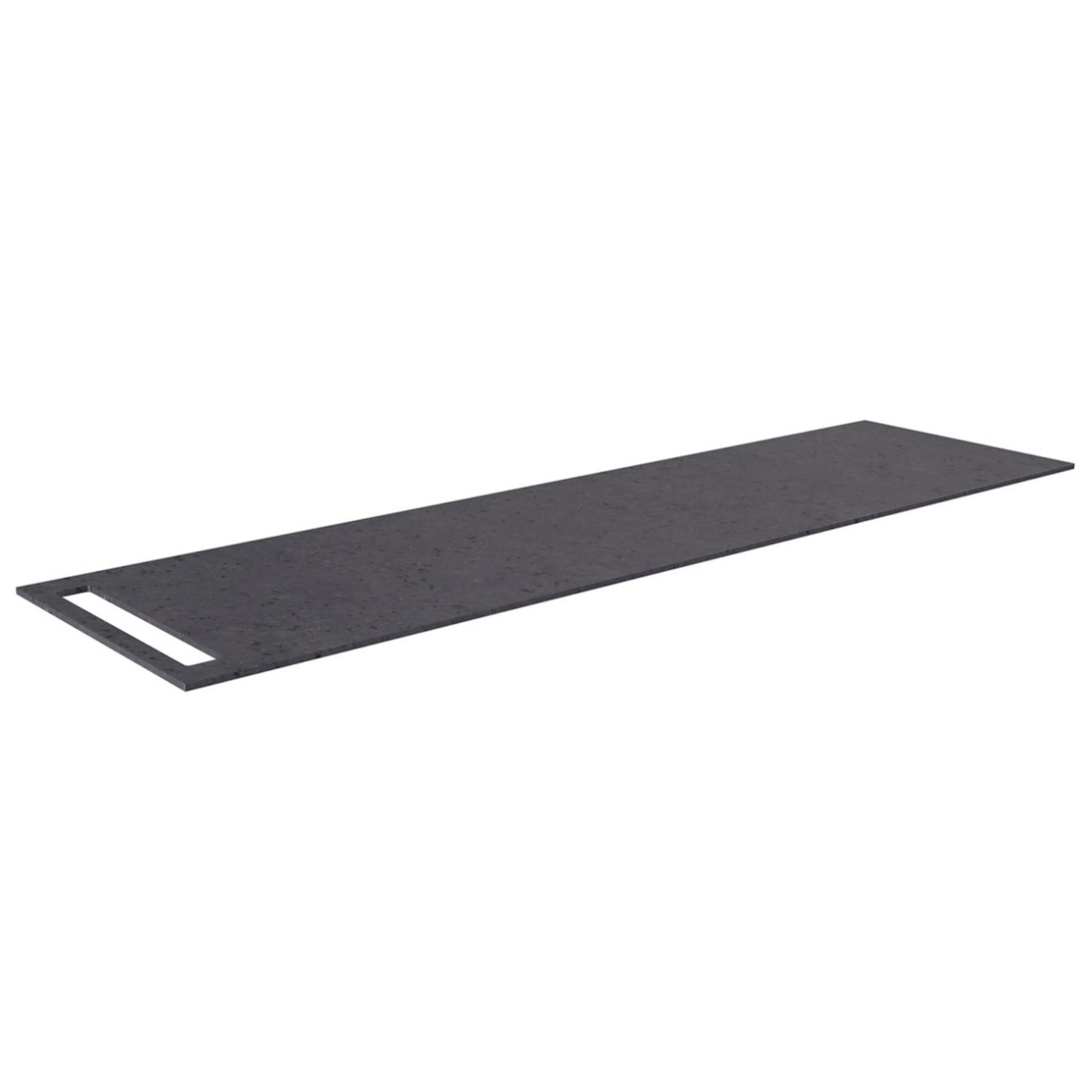 Benkeplate Korsbakken med Håndkleholder