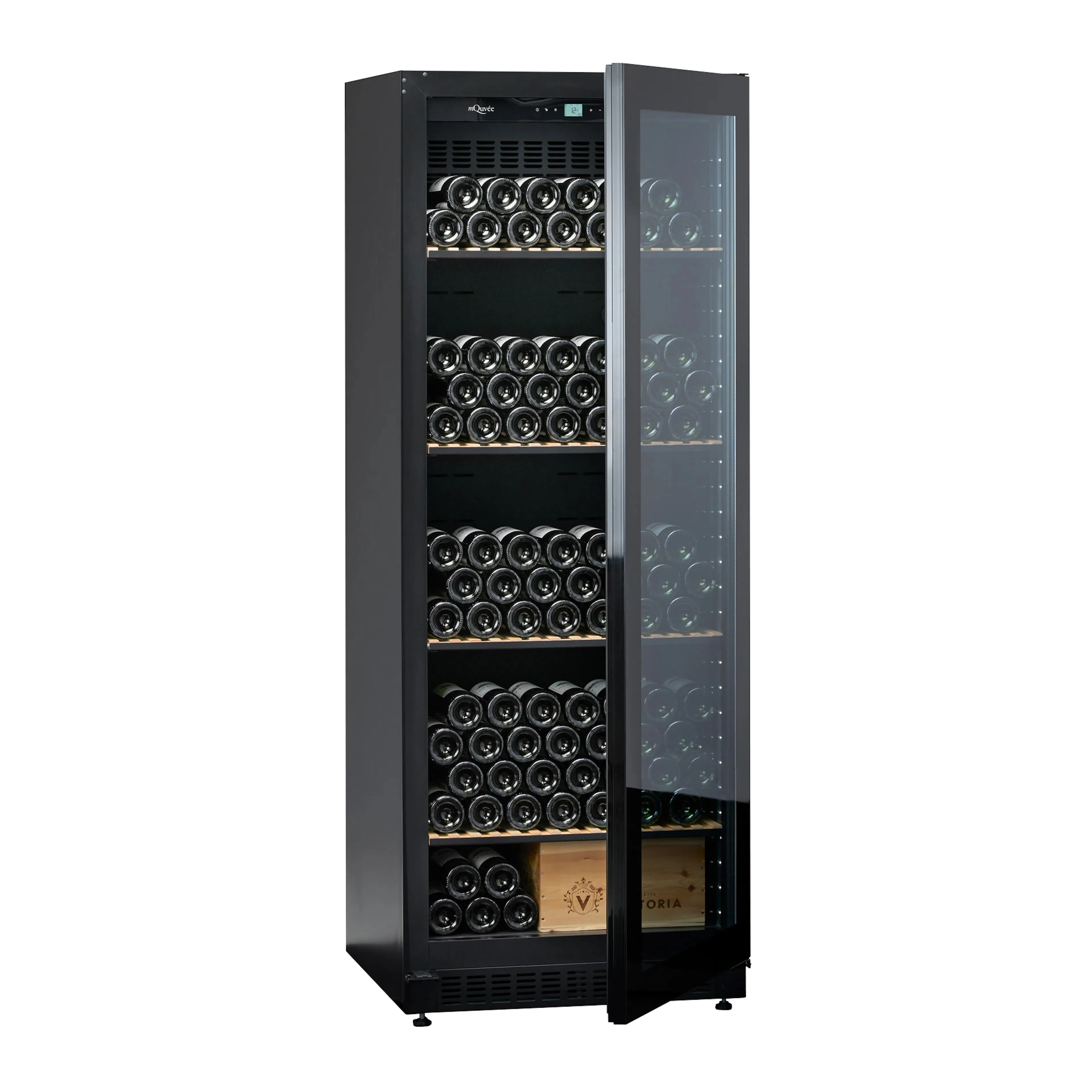 Vinlagringsskap mQuvée Velvet 220 Glass