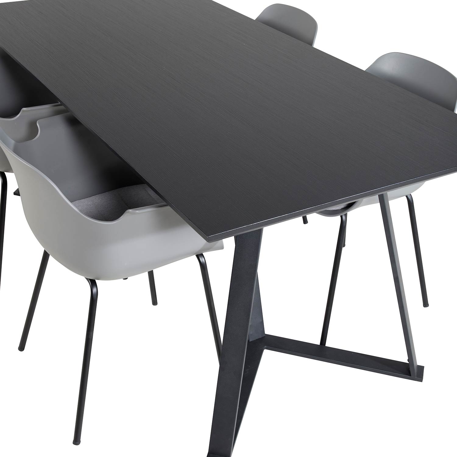 Spisegruppe Venture Home Madde med 4 Colombine Stoler