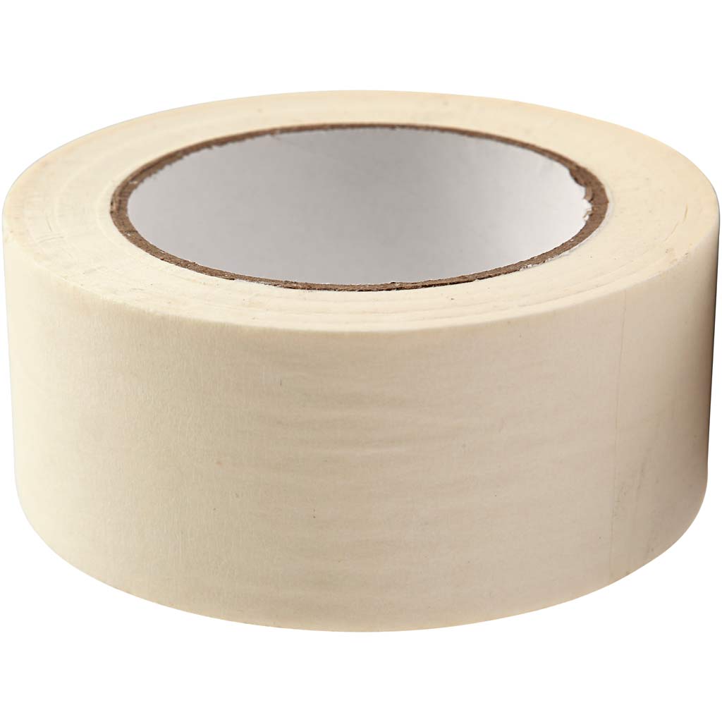 Målartejp, B: 50 mm, 50 m/ 1 rl. Bredde: 50 mm