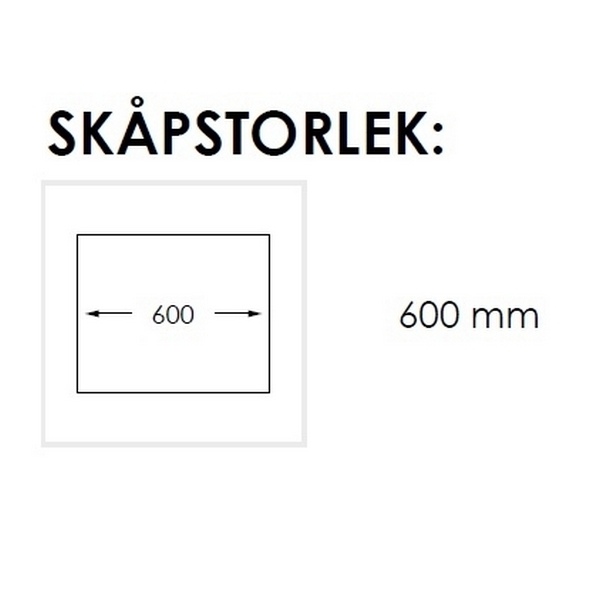 Kjøkkenvask Nordic Tech Titan 53 K X Nikkel