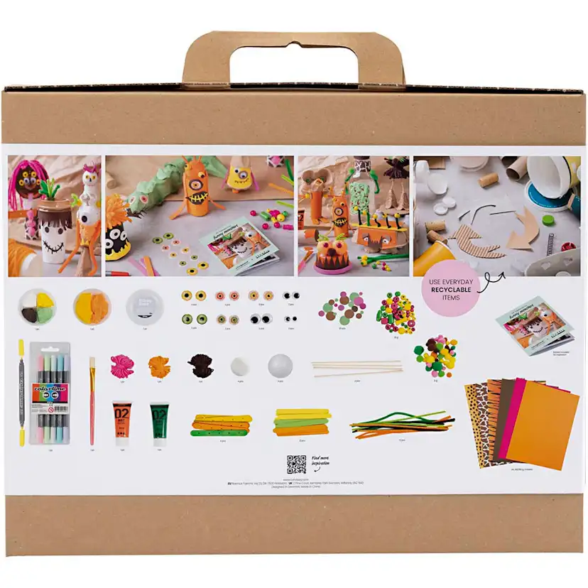 Hobbysett Creativ Company Maxi DIY Kit Mix Funny Monsters