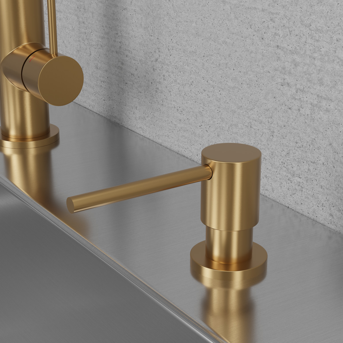 Såpedispenser Scandtap Steel Clean Dispenser