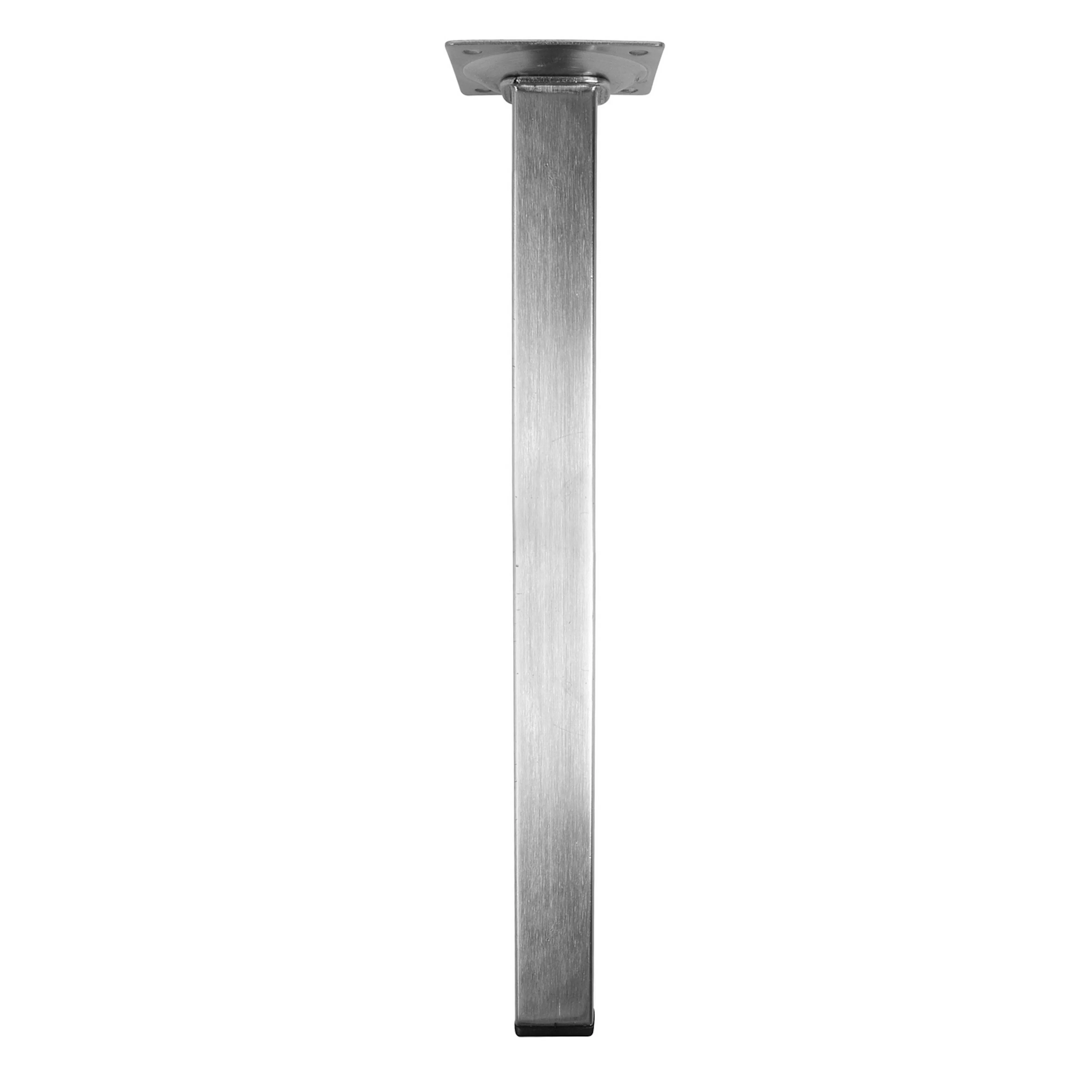 Bordben Home it 24x24 mm Børstet Stål