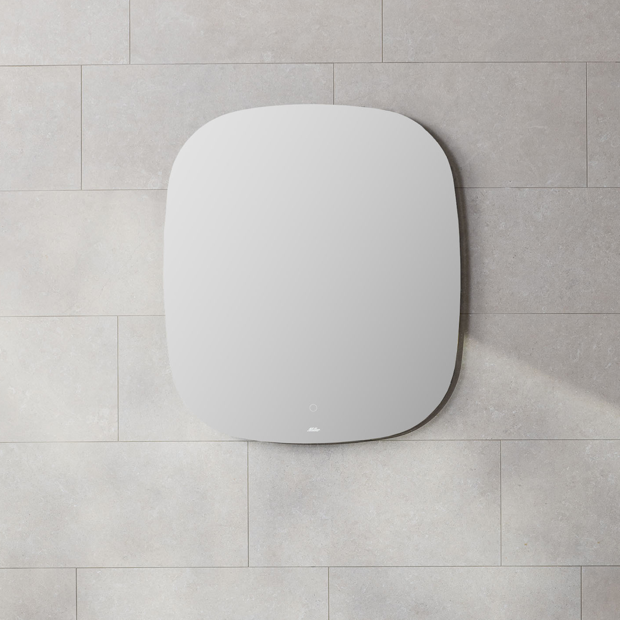 Spegel Miller Badrum Ambient Oval Touch
