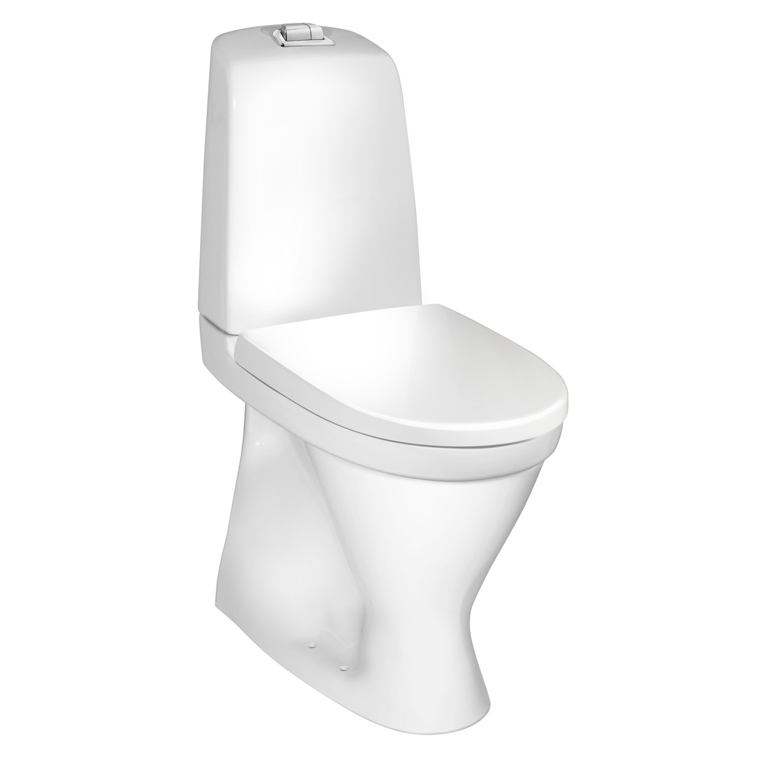 Toalettstol Gustavsberg Nautic 1546 Hygienic Flush H&ouml;g Modell