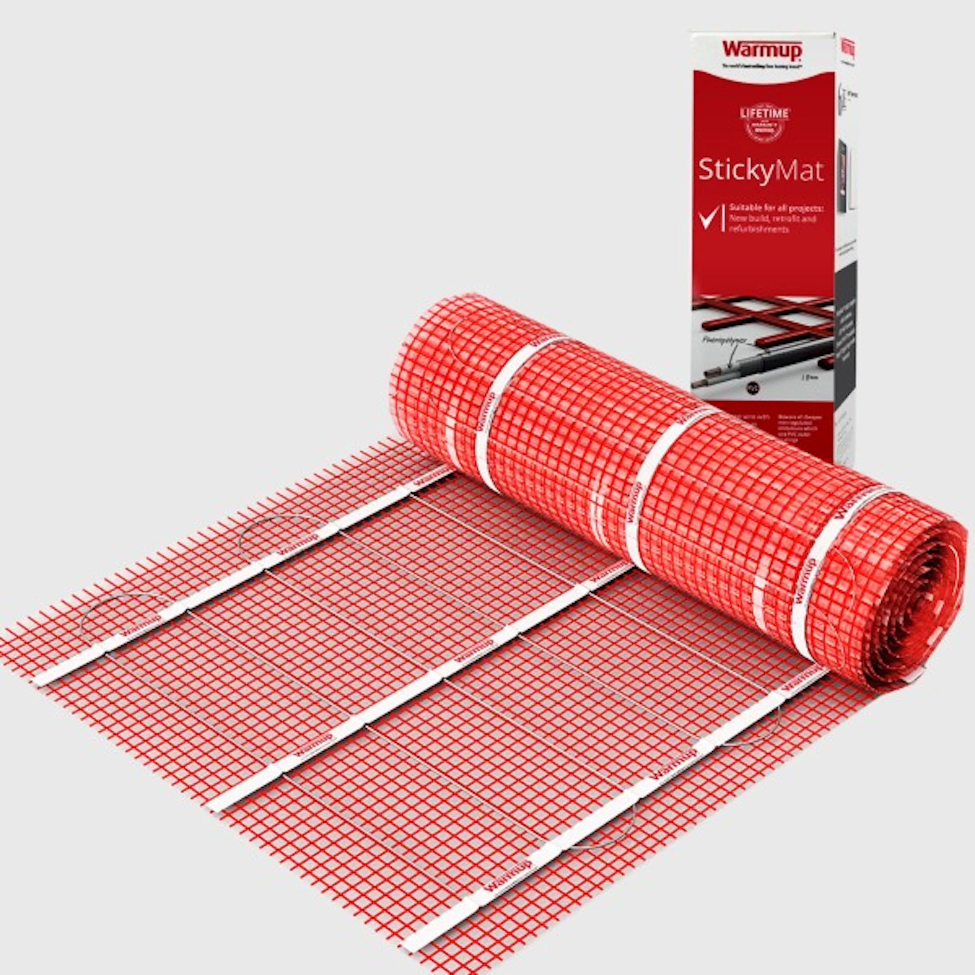 Varmematte Warmup Sticky-Mat 150 W/m² 6 m² 900W Outlet