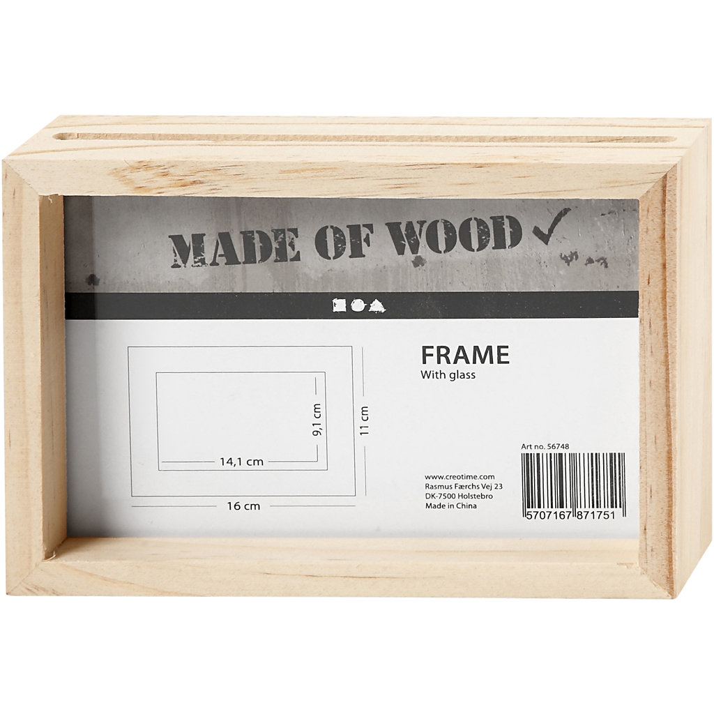 Dobbelramme Creativ Company Dybde 4 cm Str 16x11 cm 1 St
