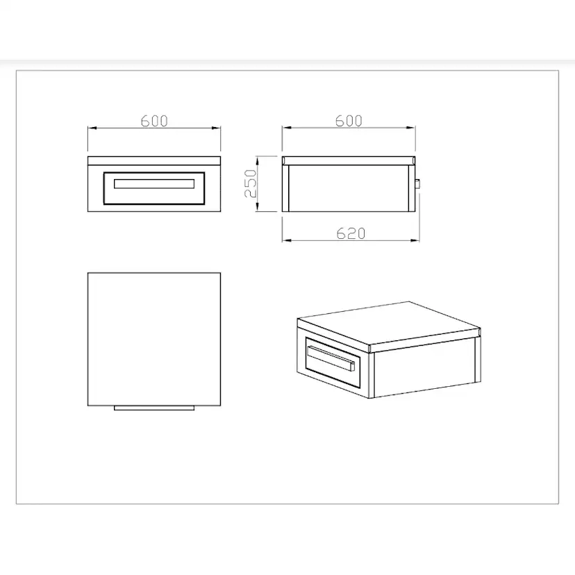 Oppbevaringsmodul med arbeidsbenk Myoutdoorkitchen Nordic Line
