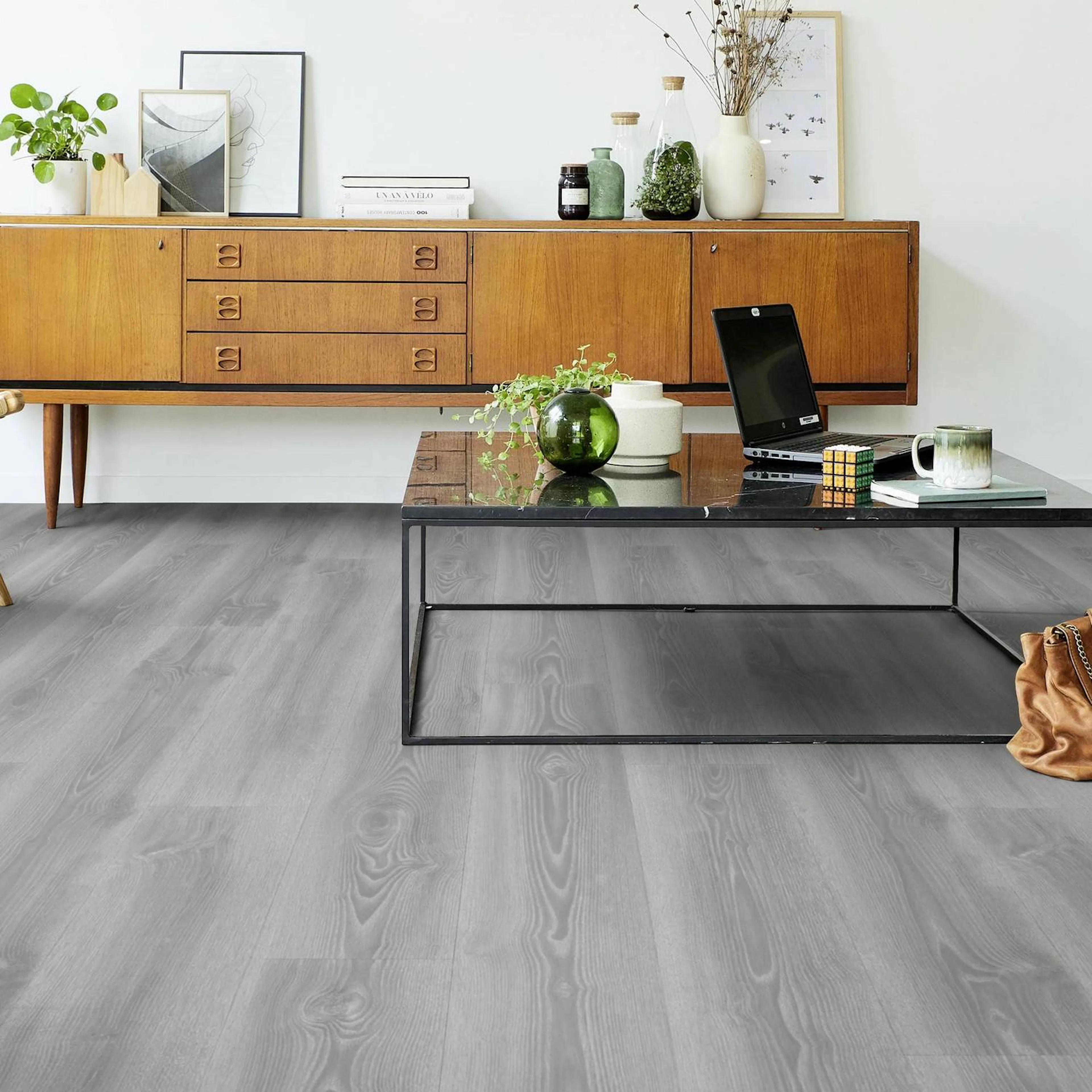 Vinylgulv Tarkett iD Inspiration 55  Scandinavian Oak Dark Grey