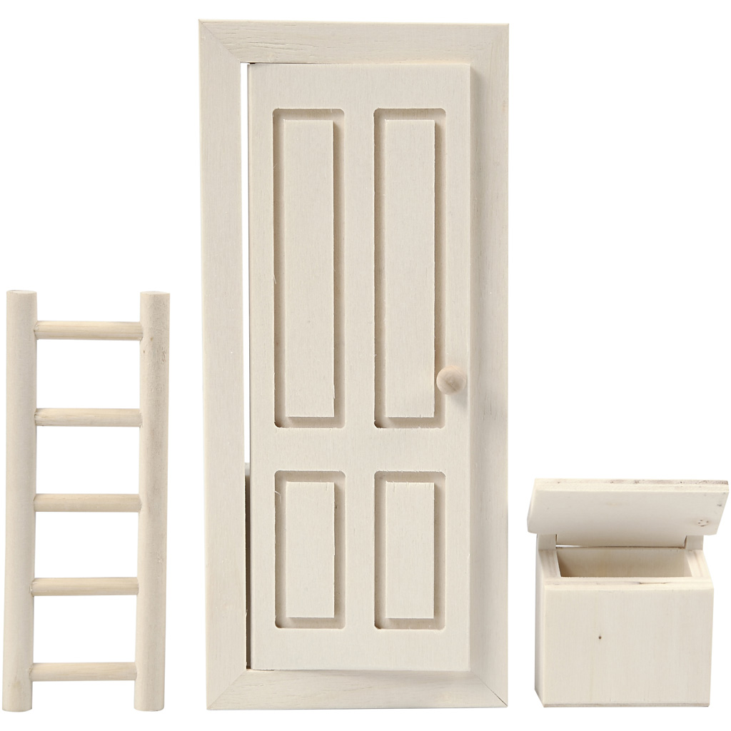 Dør Creativ Company Brevboks og Stige Str 8x18 cm 1 Sett