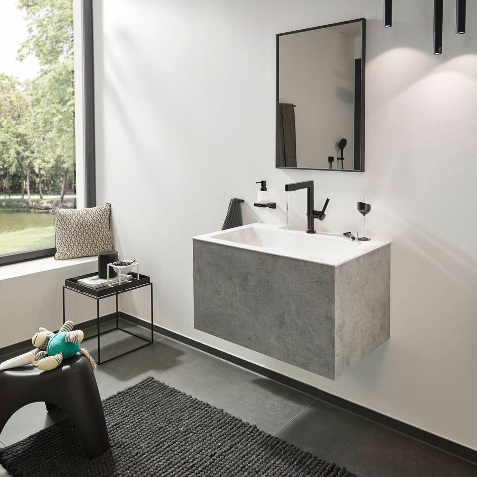 Servantbatteri Hansgrohe Finoris 230 med Uttrekkbar Hånddusj 2jet
