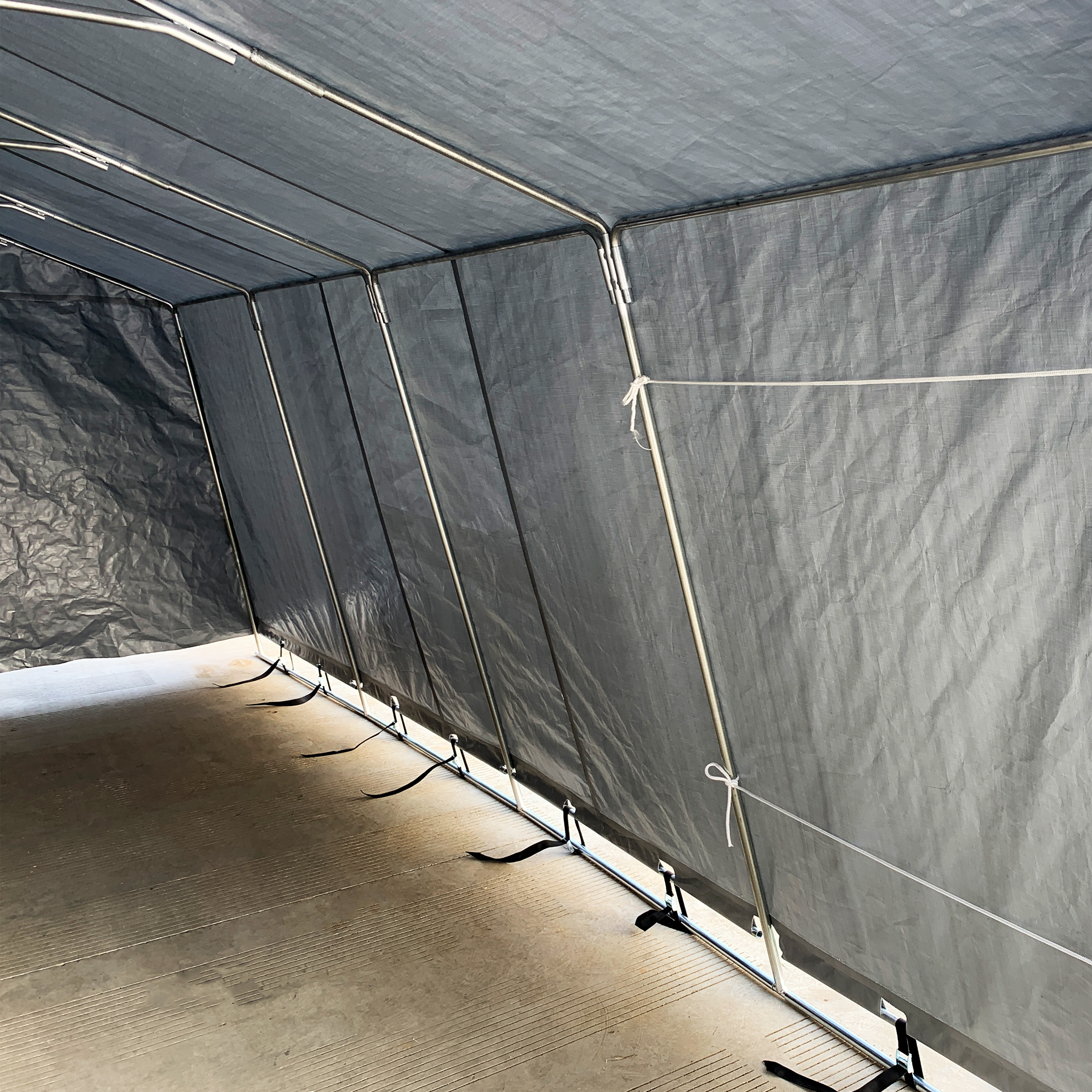 Garasjetelt Lyfco 13,7m² 200g/m² PE