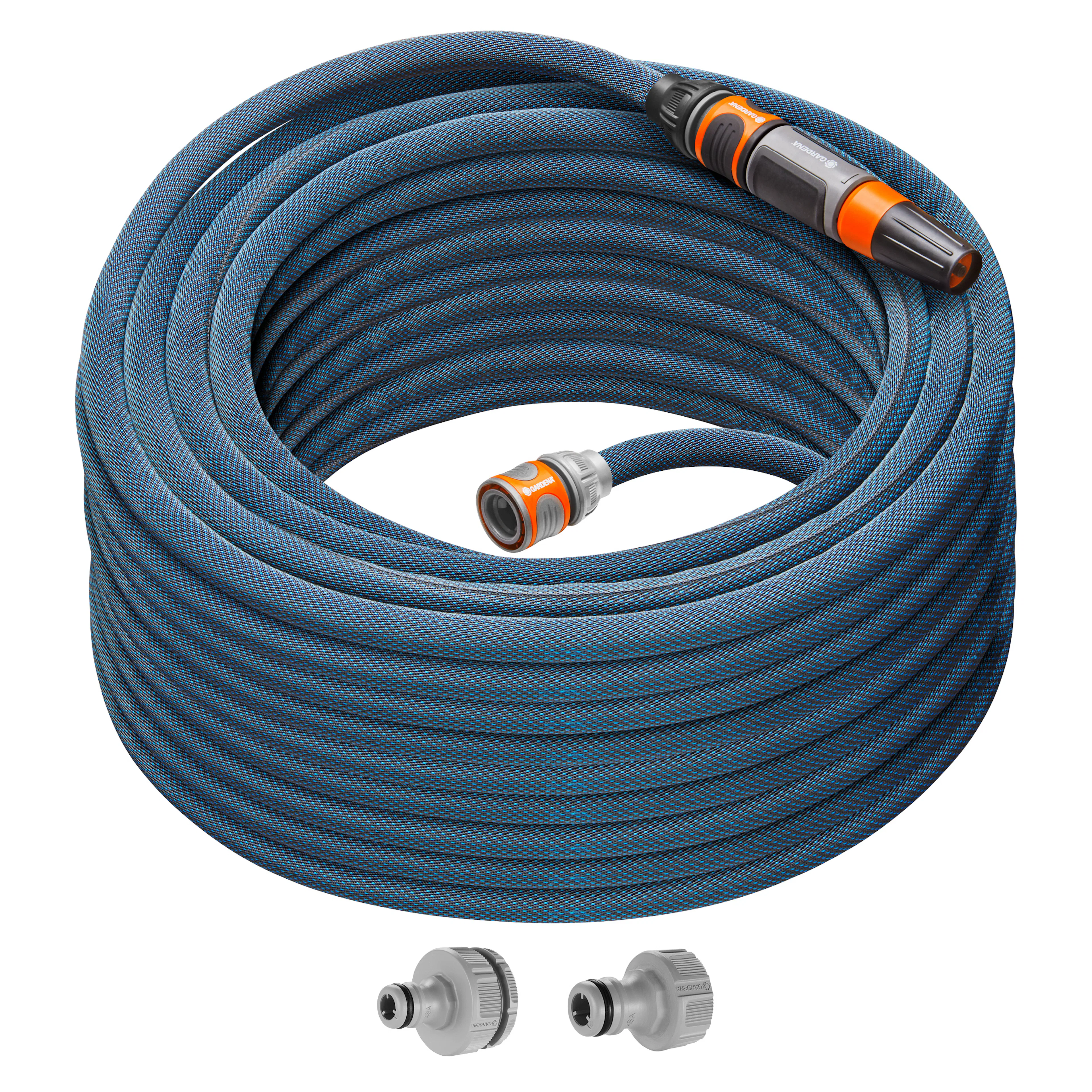Tekstilslange Gardena Liano Xtreme 30 m Sett med Stråledyse